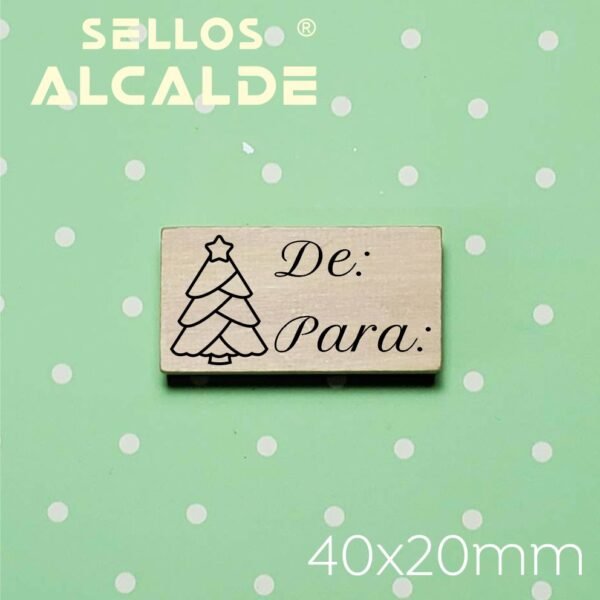 Sello De: Para: Arbolito