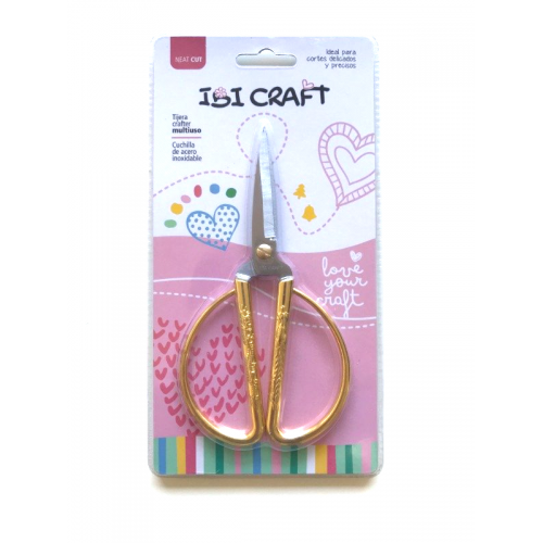 Tijera de Precision Vintage Dorada